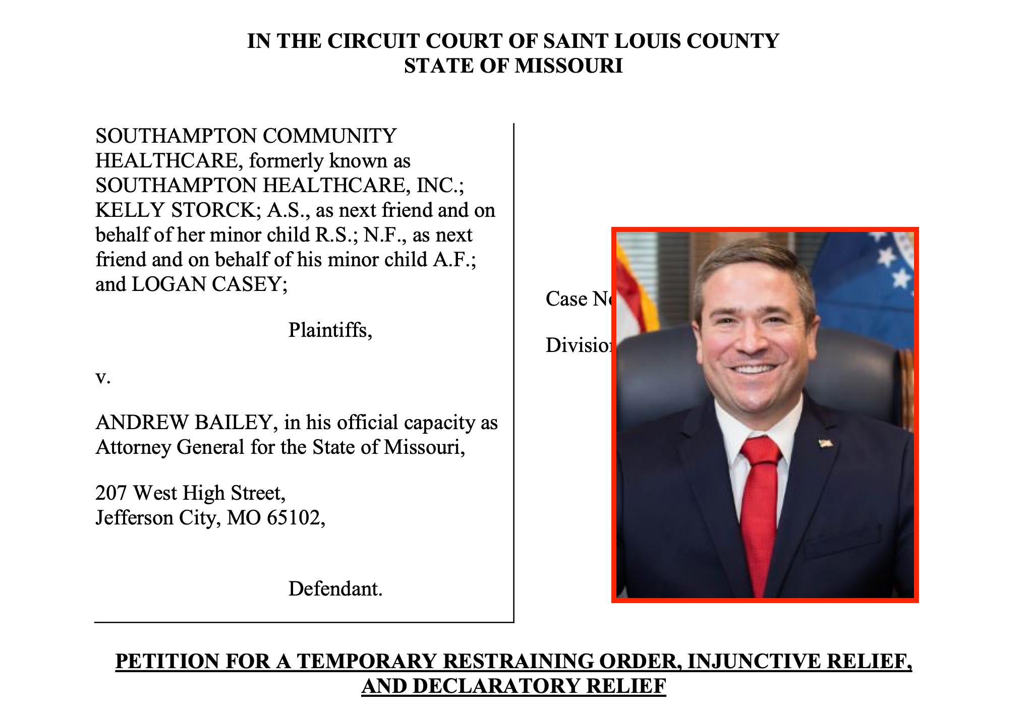 Missouri attorney general sued over antitrans "emergency" rule