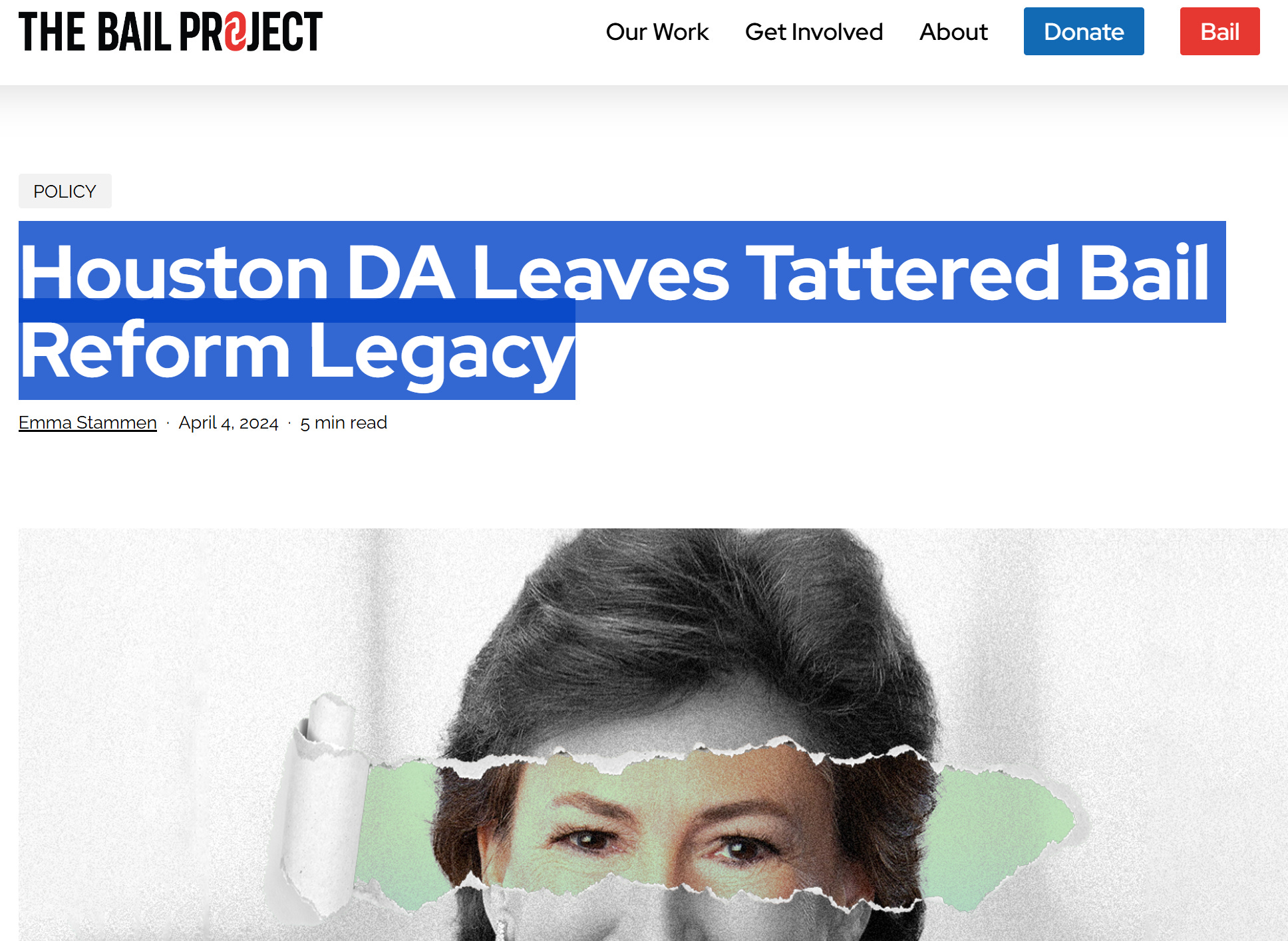 Why is Harris County Using Taxpayer Funds on a 501(c)(3) Which Bails