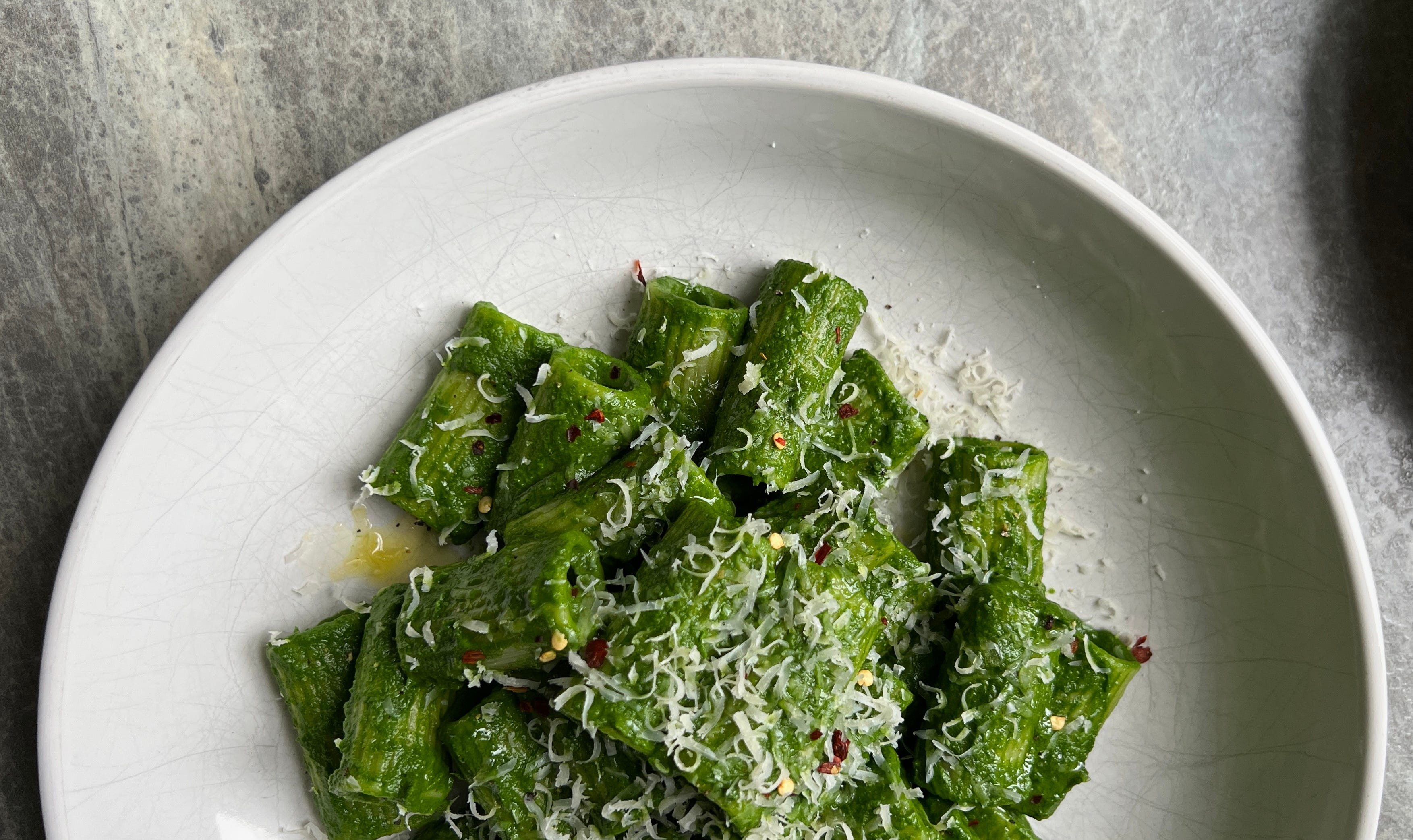 Kale Rigatoni pasta (inspired by Manteca London) by Alana