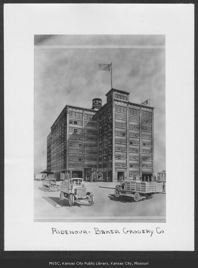 The Weld Wheel Building (The RidenourBaker Grocery Company Building)