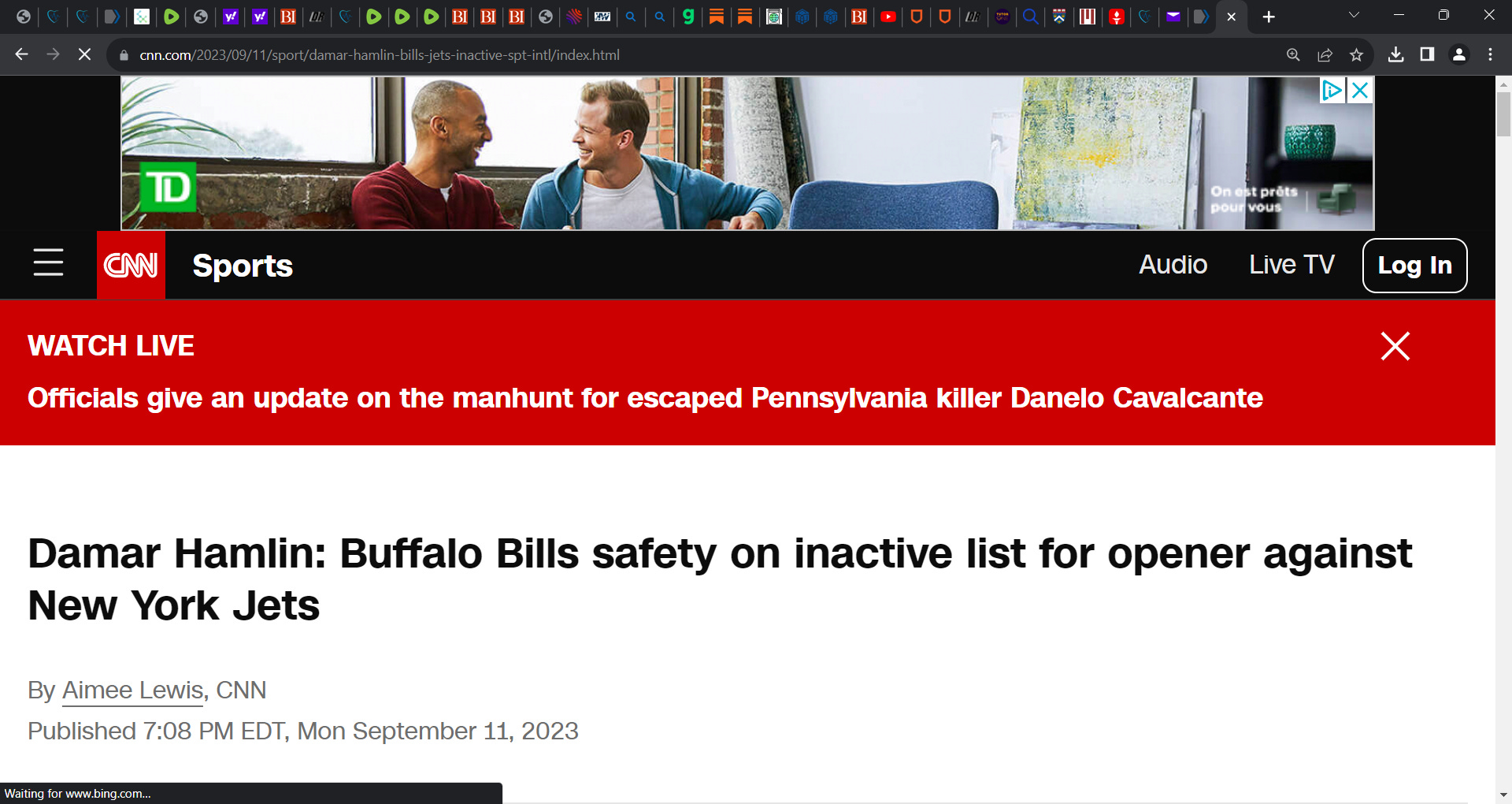 Buffalo Bills Damar Hamlin (cardiac arrest on NFL field & we said mRNA