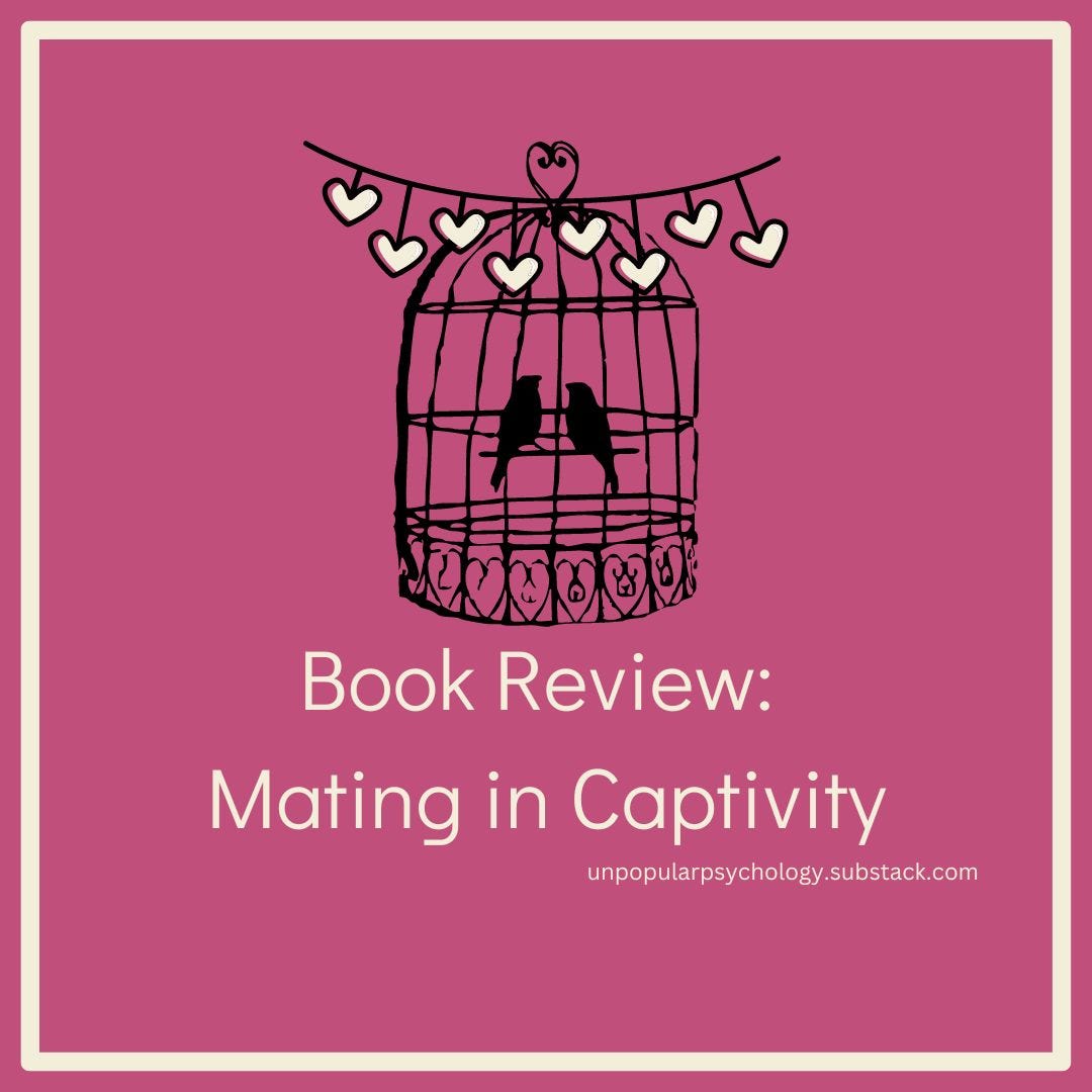 Book Review Mating in Captivity by Anju Joy