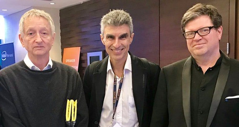 Yann lecun yoshua bengio & sales geoffrey hinton