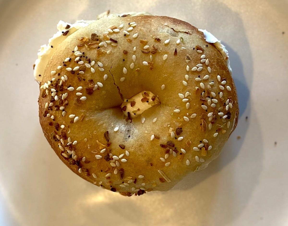 Can I get a good Seattle bagel at... Bean & Bagel