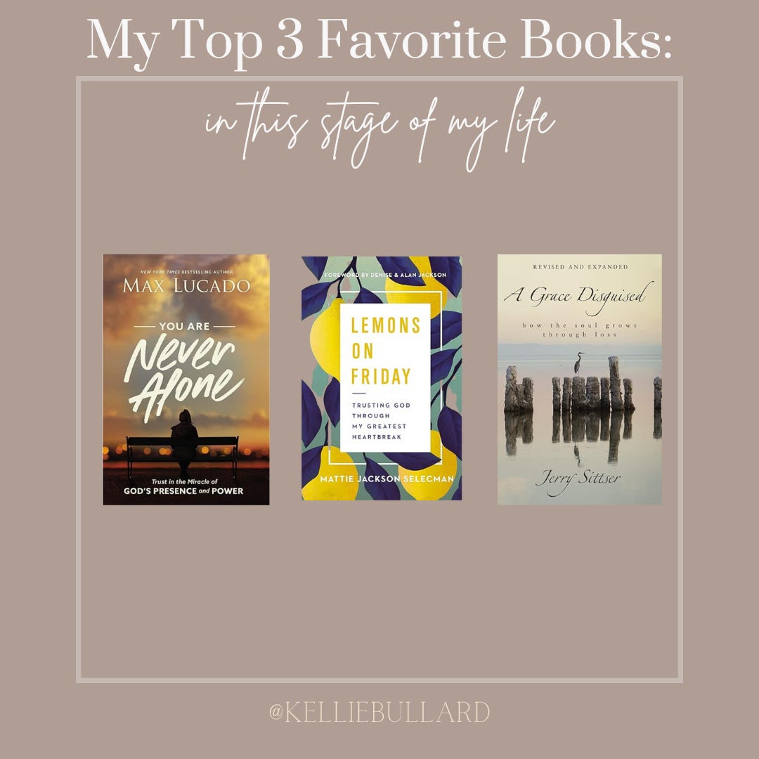 My Favorite Books & Devos for the Grieving Heart