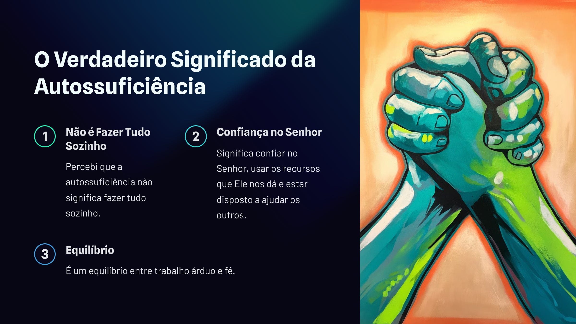 Autossuficiência - Fabricio e Carina Frare