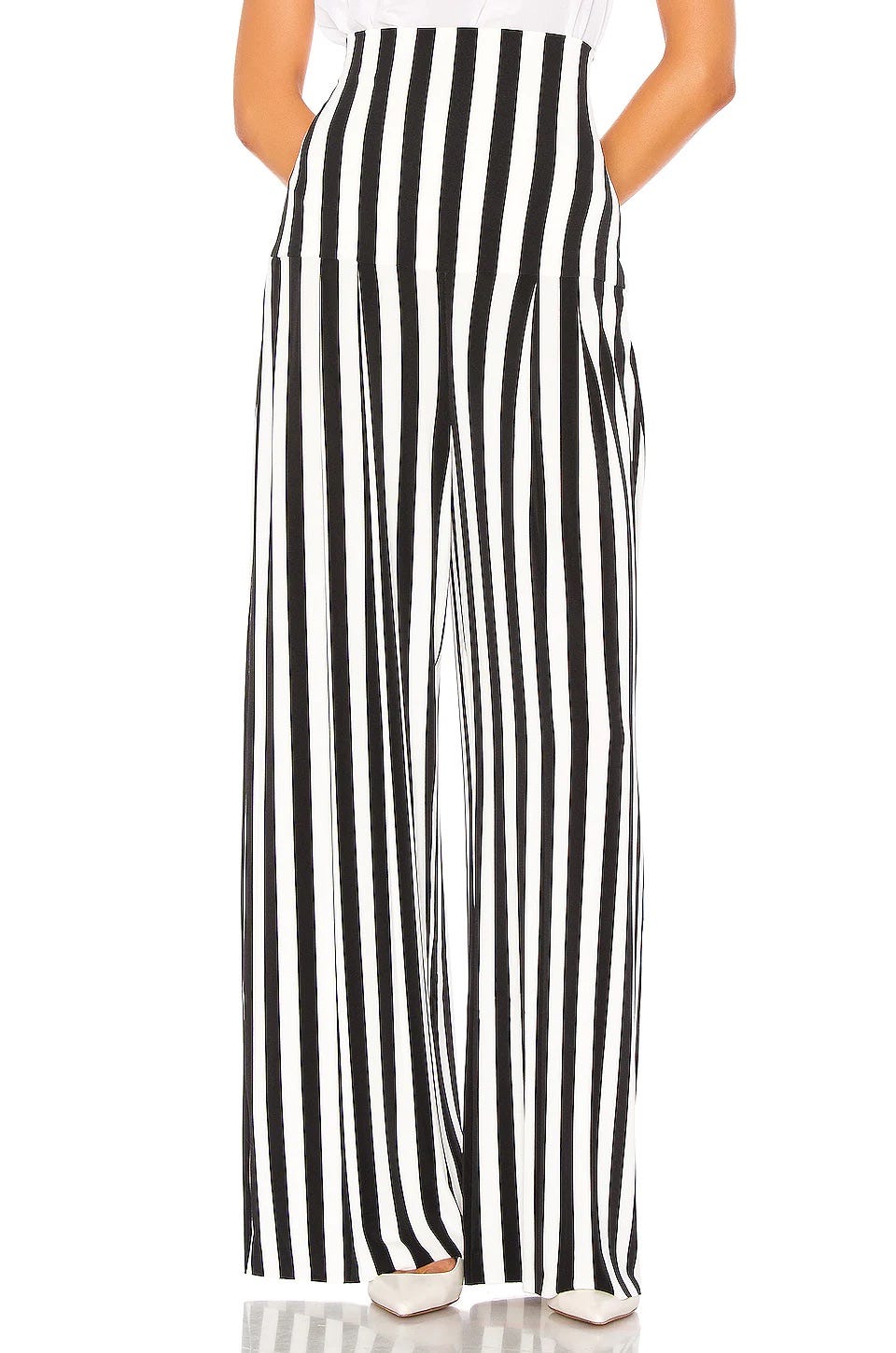 Striped high rise pants new arrivals