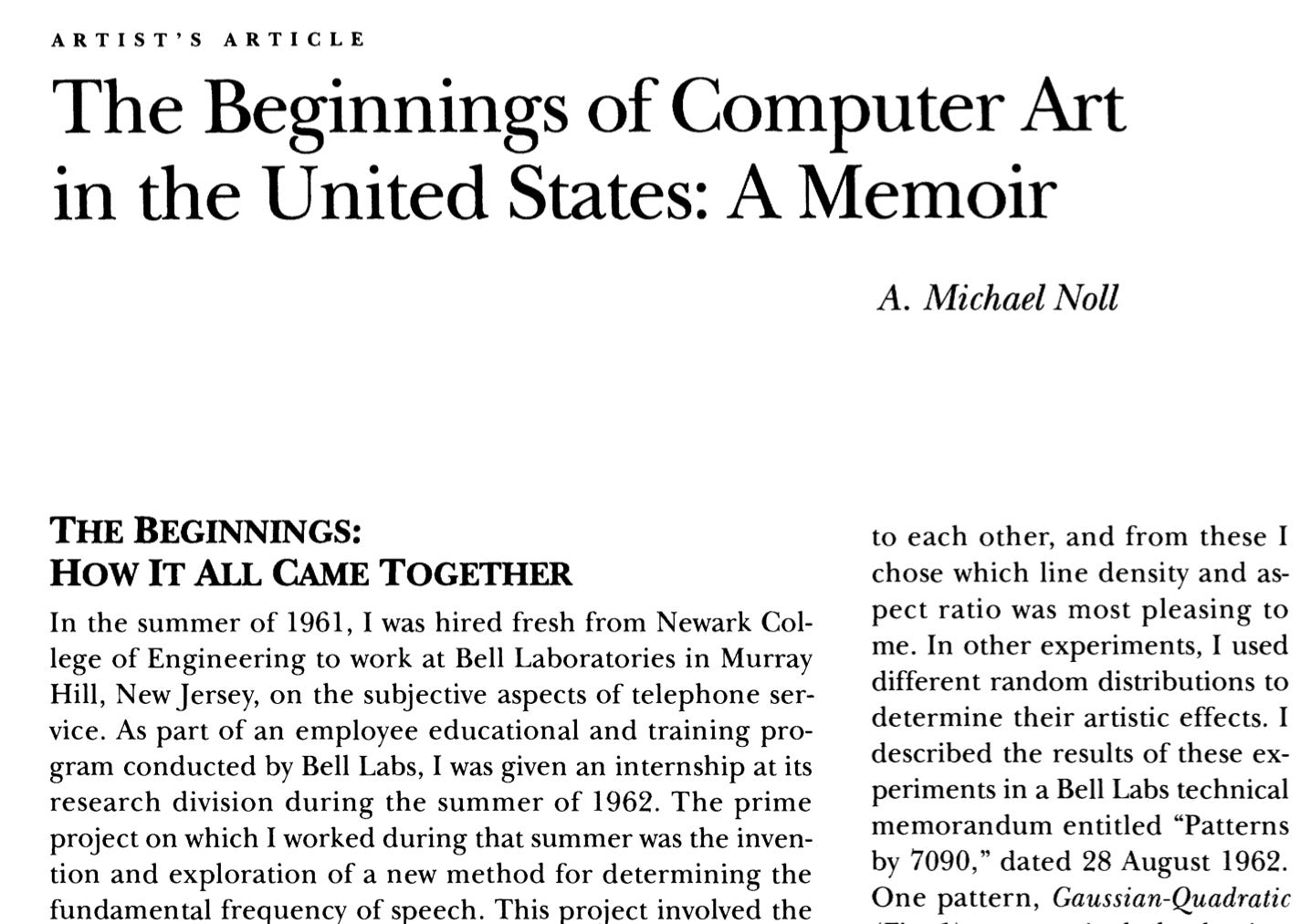 1960s Debate Copyrighting AI Art
