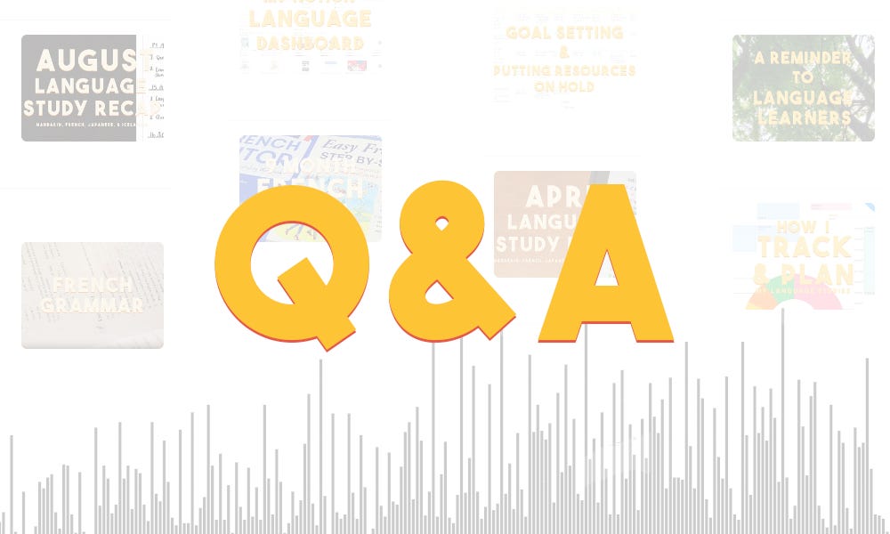 Q&A: Going from Beginner to Intermediate - by Victoria