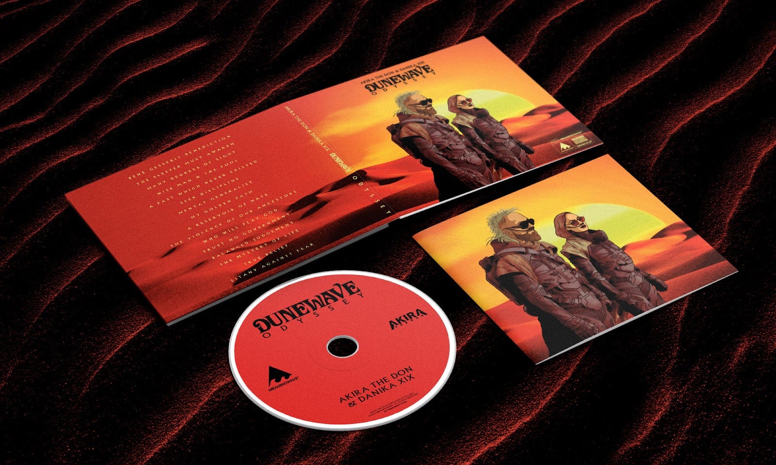 Akira The Don & Danika XIX - THE MYSTERY OF LIFE.. Plus DUNEWAVE CD an