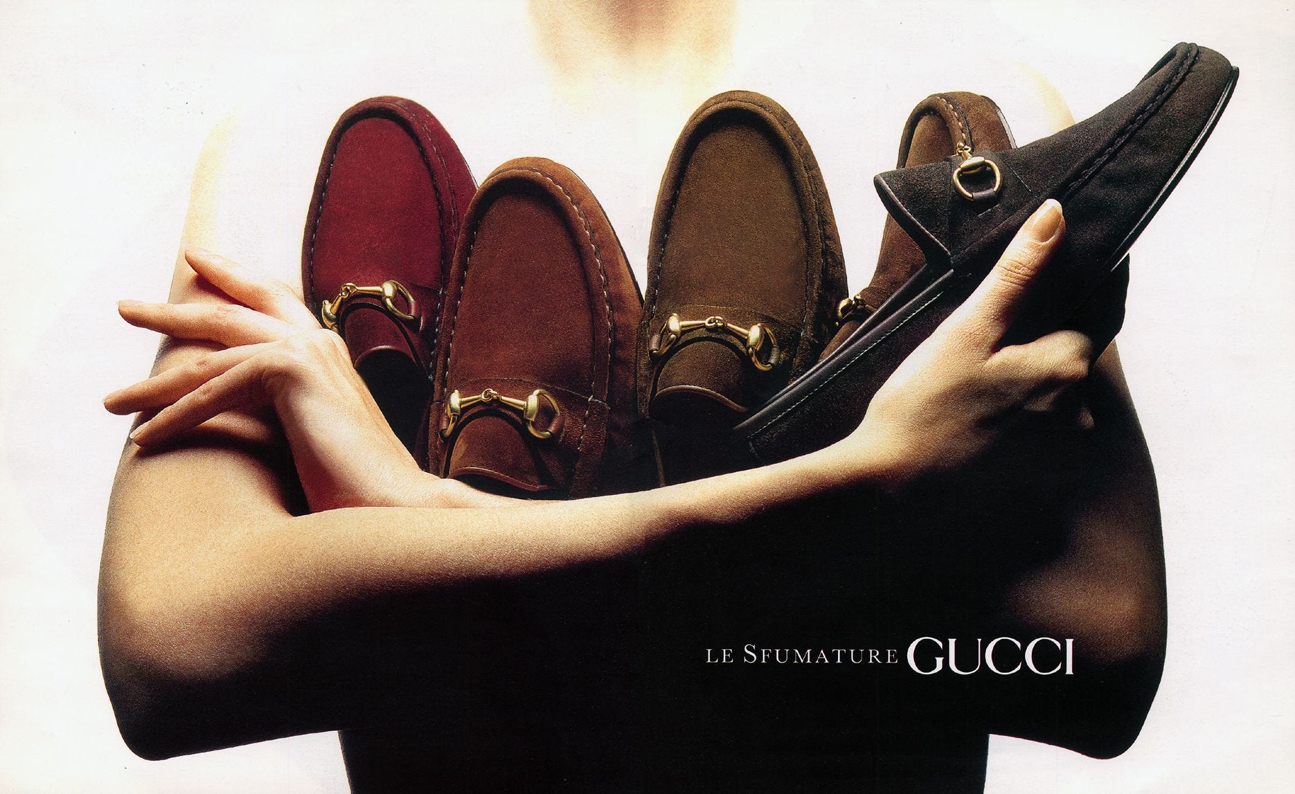 Old gucci loafers top