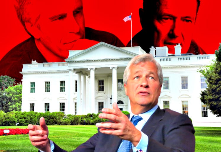 Worlds Collide: JPMorgan Chase’s CEO Dreams of a White House Run, While America’s Largest Bank Defends Itself Over Association With Epstein Trafficking Ring – Paul Serran