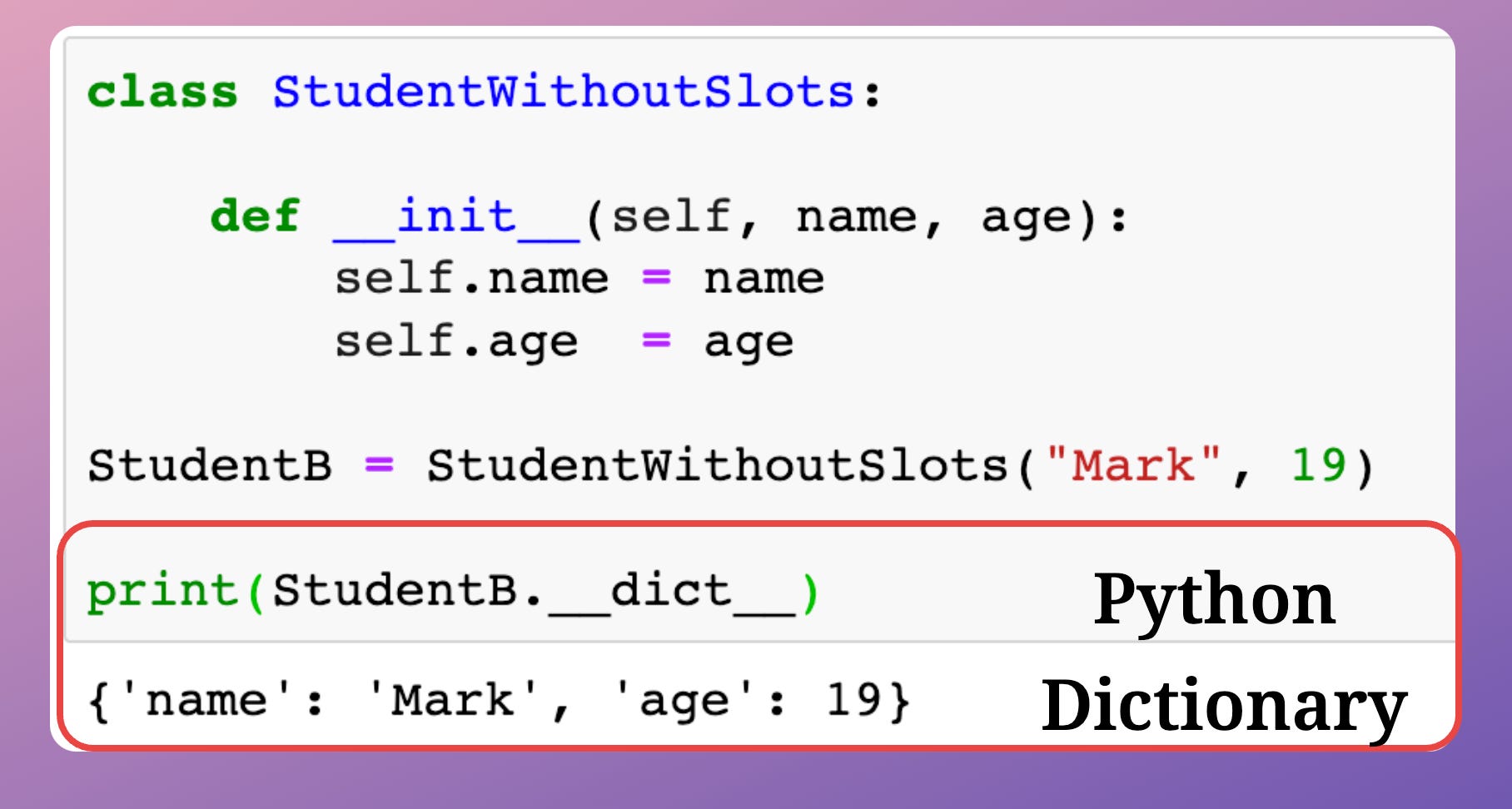 Create Robust and Memory Efficient Class Objects
