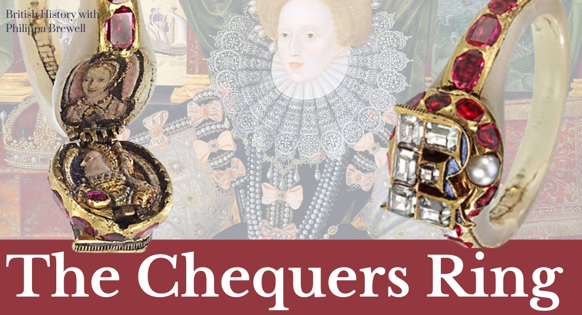 Elizabeth i locket ring sales