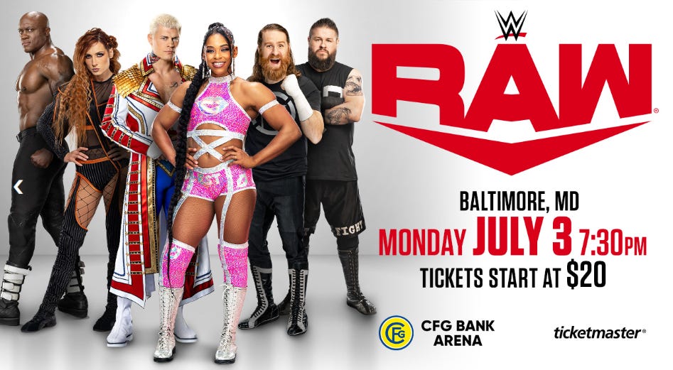 Wwe raw hot sale free show