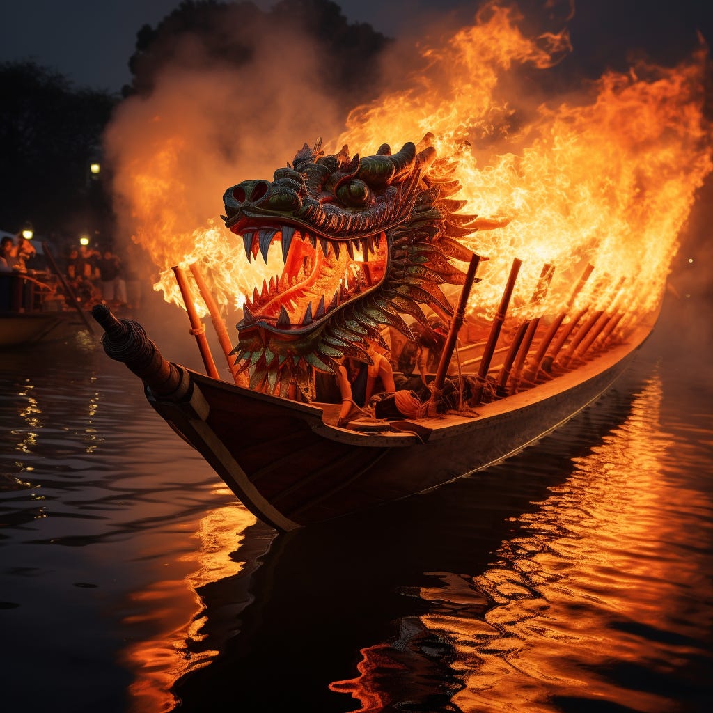 Dragon boat clearance festivals