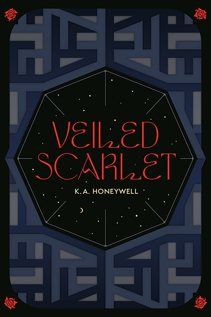 Veiled Scarlet Preorder Available K.A. Honeywell