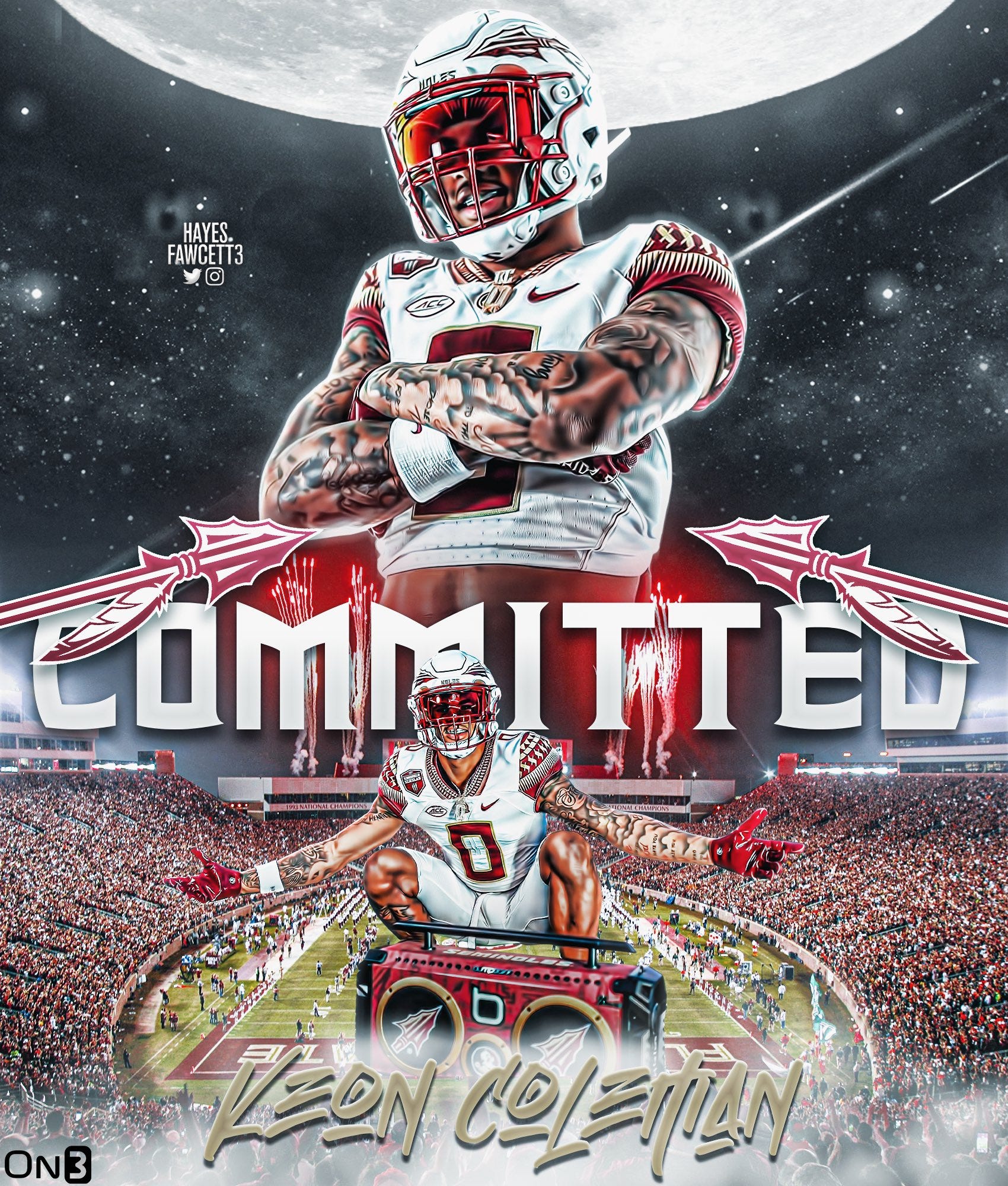 FSU Football Breaking News Keon Coleman Is A Seminole The Final