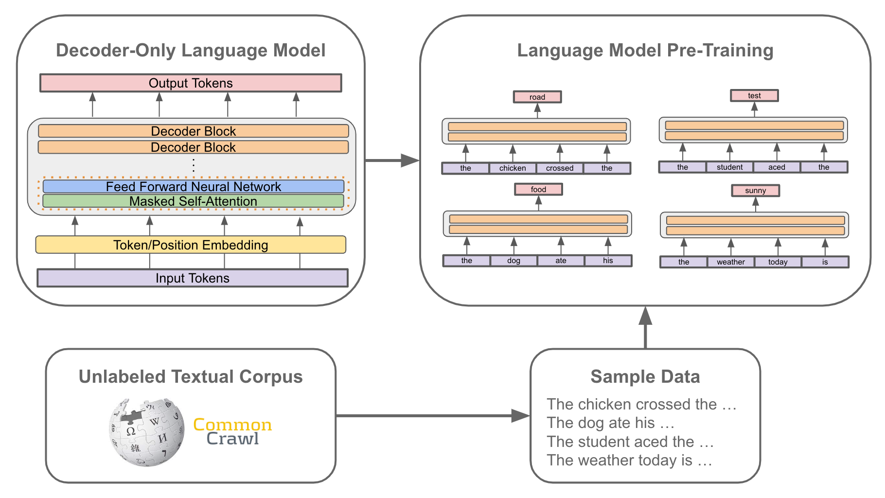 Language Model Training and Inference From Concept to Code