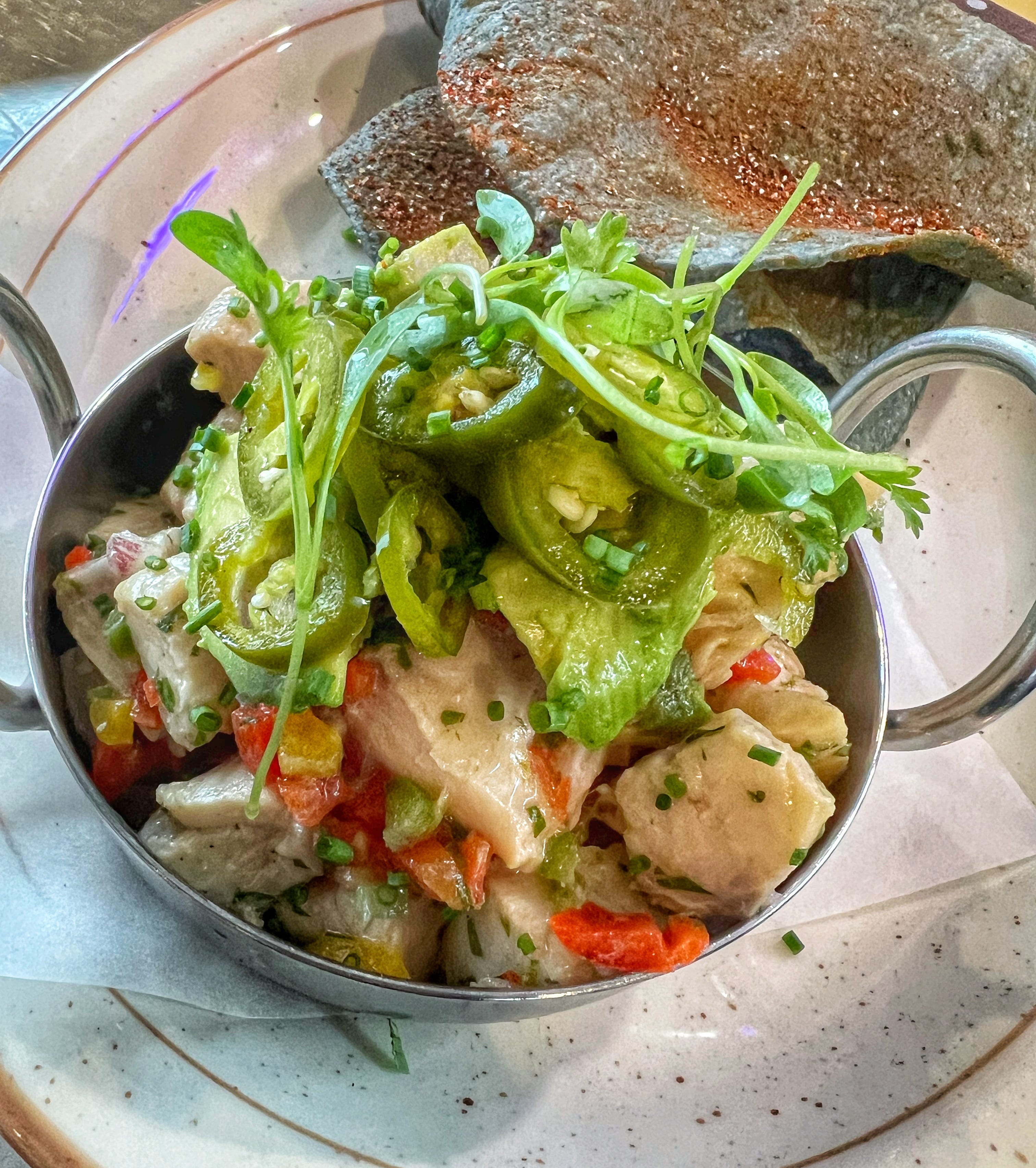 Simple Yellowtail Ceviche by andrew gruel