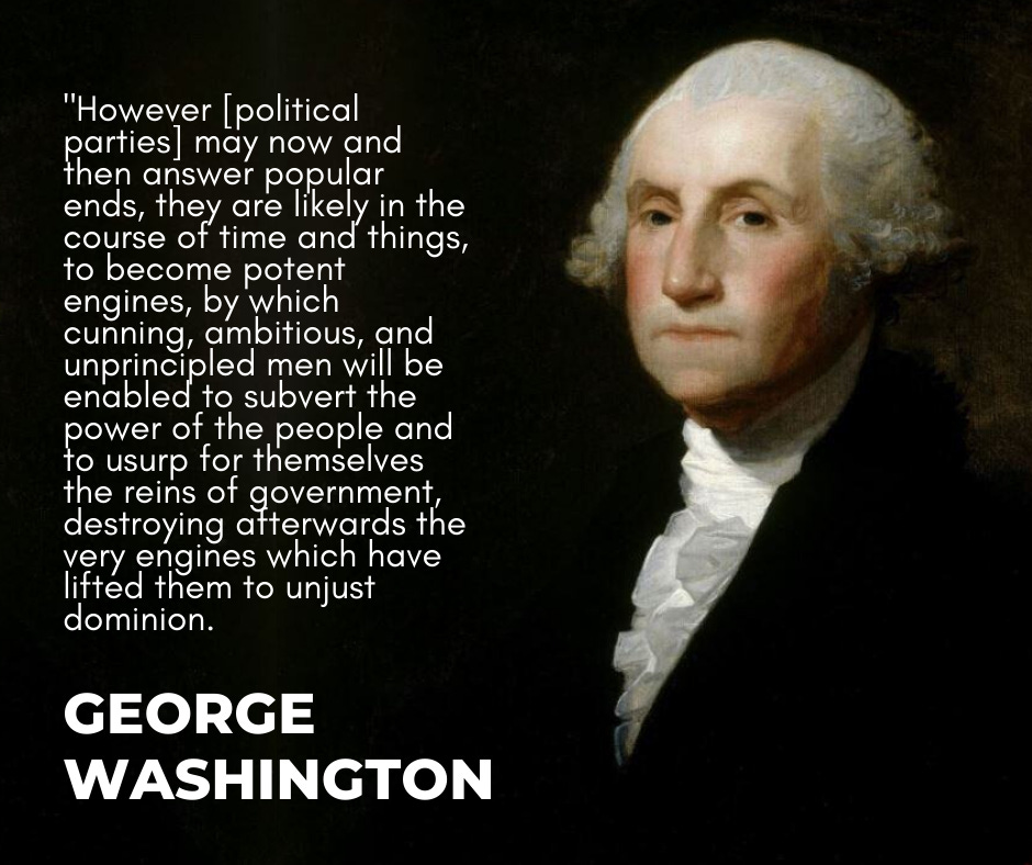 Patriotism requires Country over Party. by Paul Cobaugh