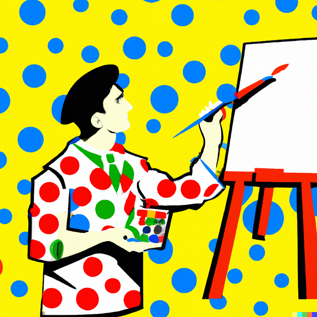 The artist's studio by Terry Freedman