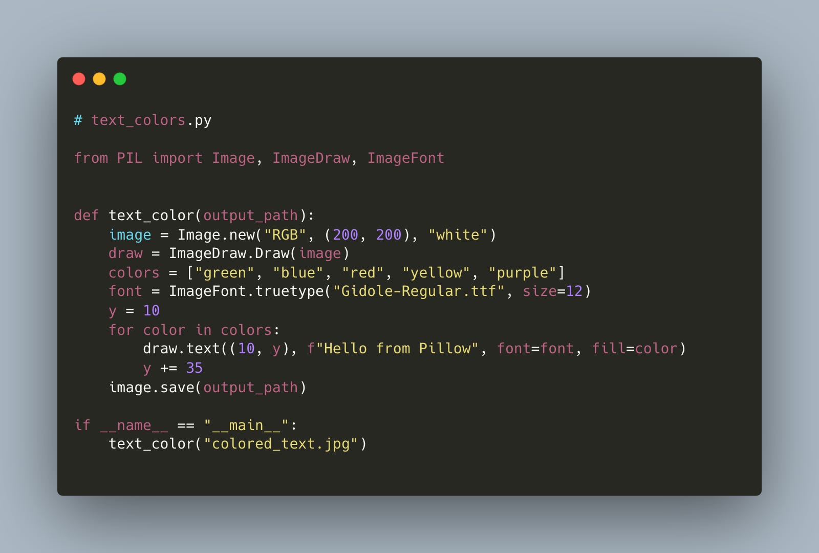 Python pil create image best sale