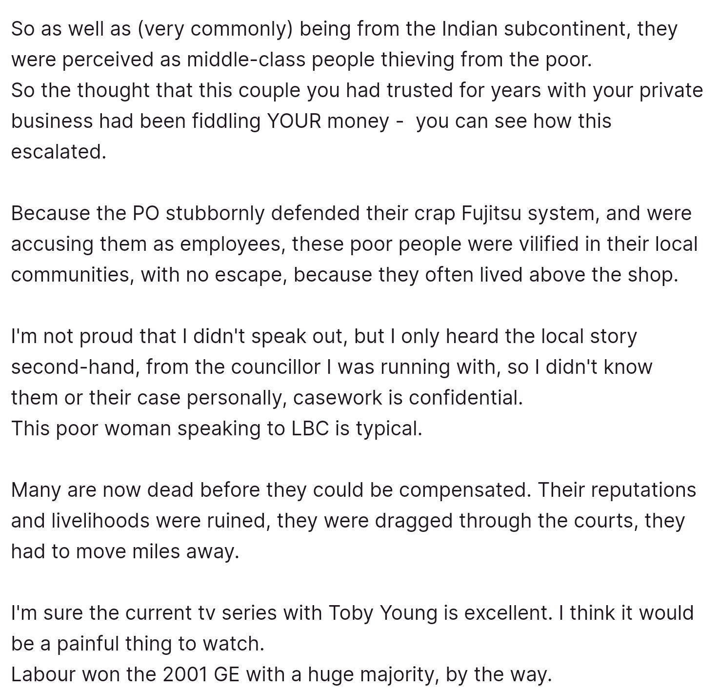 post office horizon it scandal explained