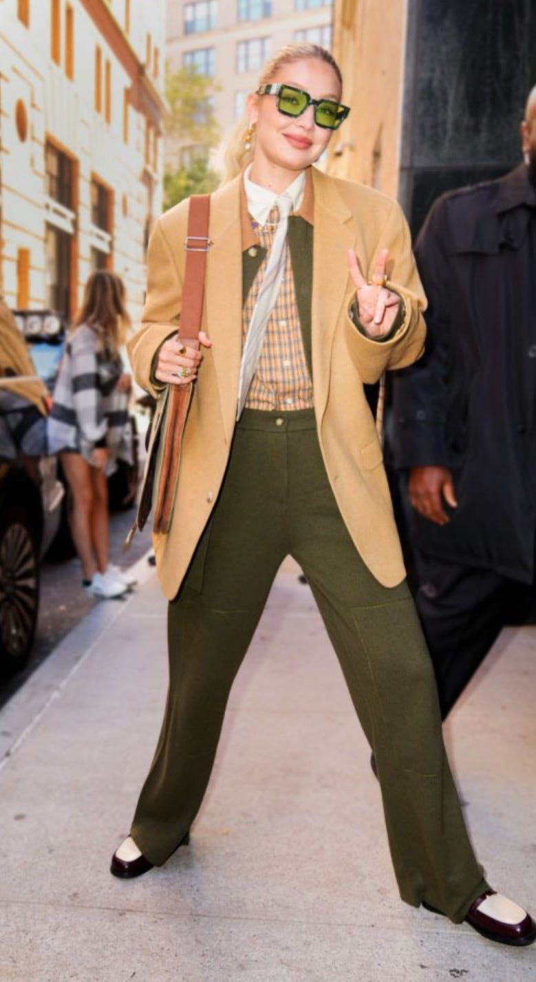 A cool coat clearance some smart trousers