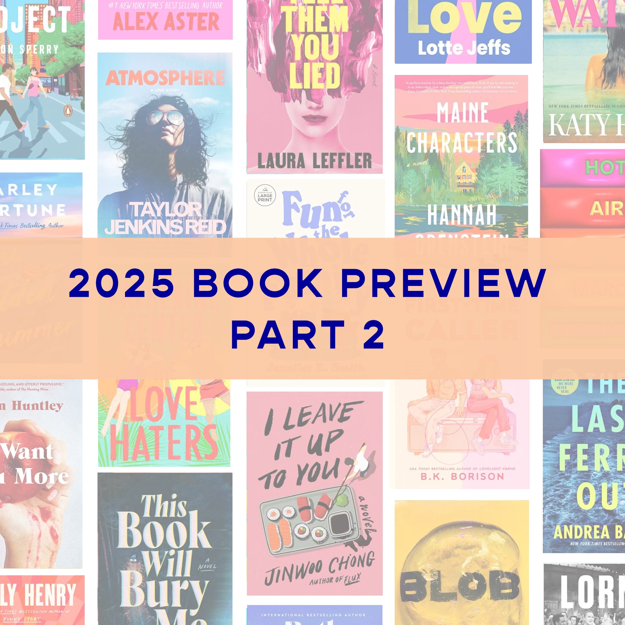 52 Books Coming Out in 2025 That You Need to Know About - Part 2