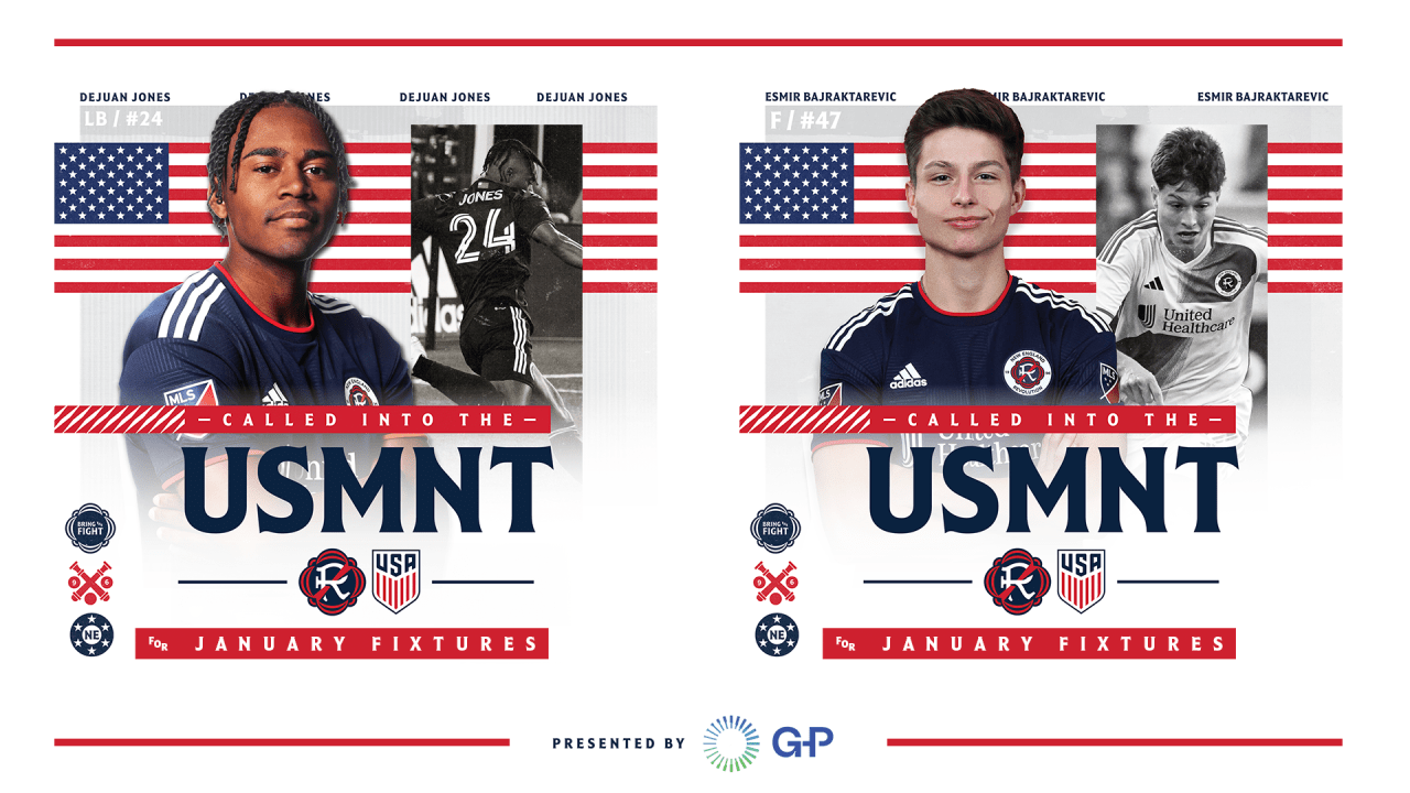 Esmir Bajraktarević and DeJuan Called Into USMNT's January Camp
