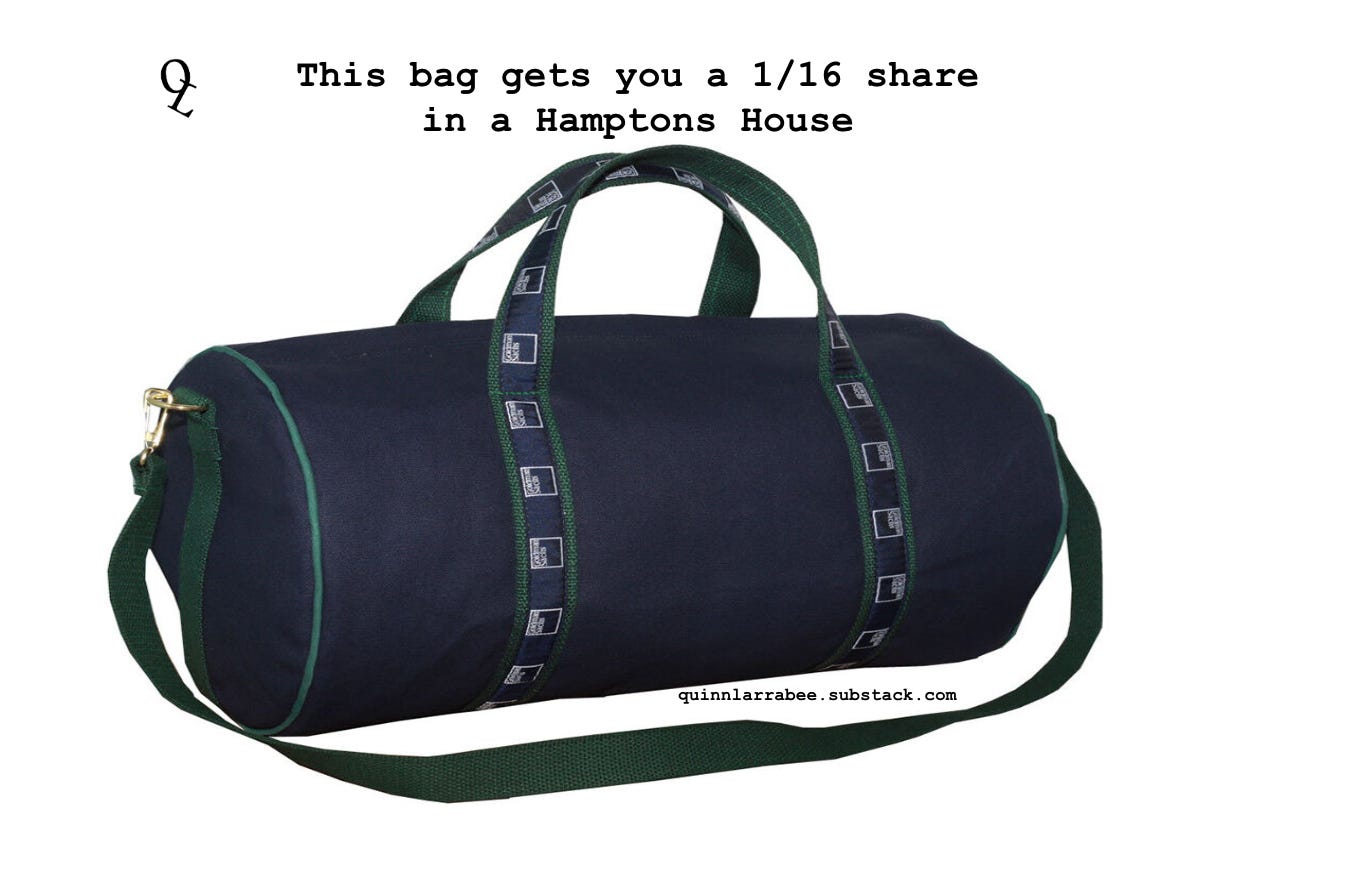 Jp morgan discount gym bag
