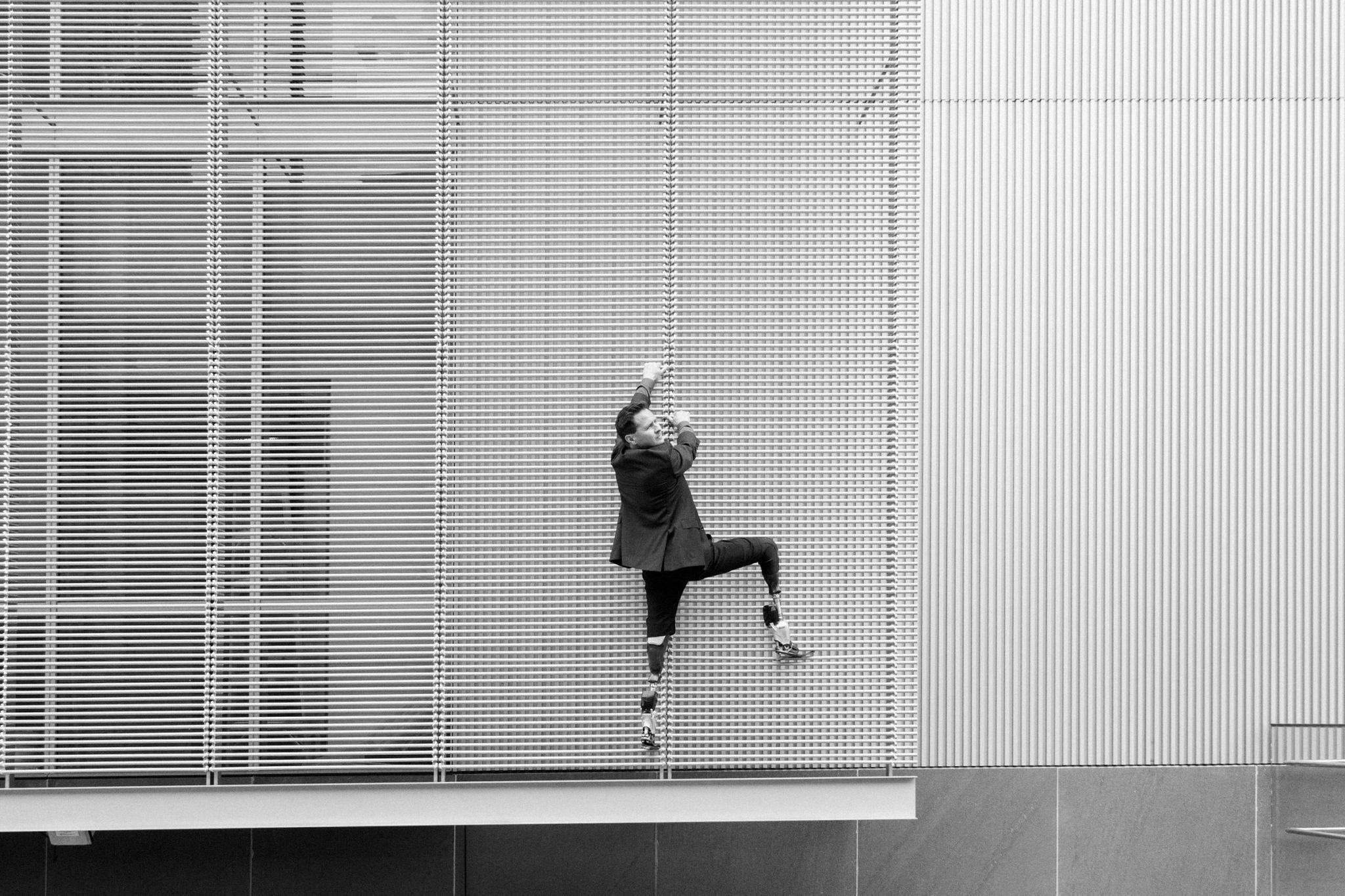 The RockClimbing Prodigy Who Lost Both His Legs And Now Builds Bionic Limbs