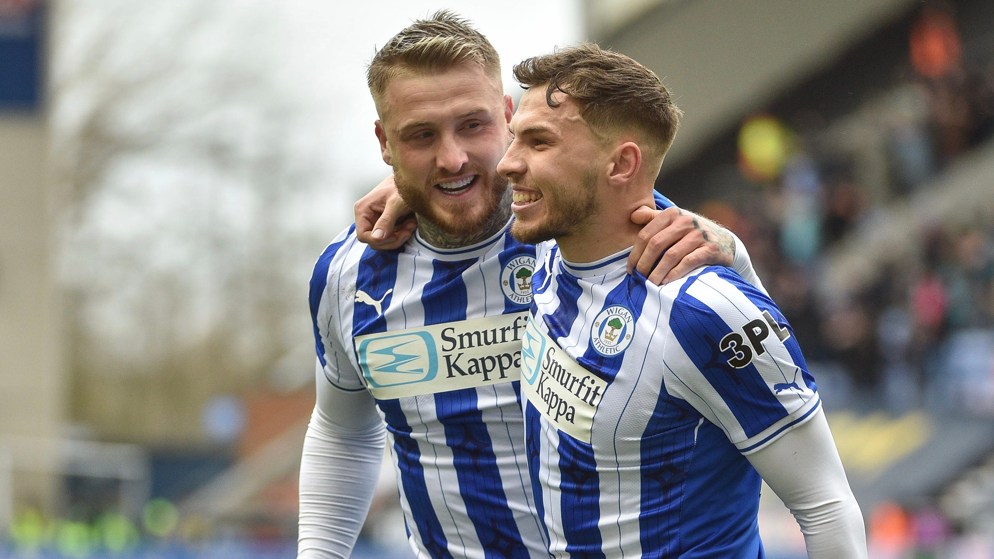 Wigan football sale