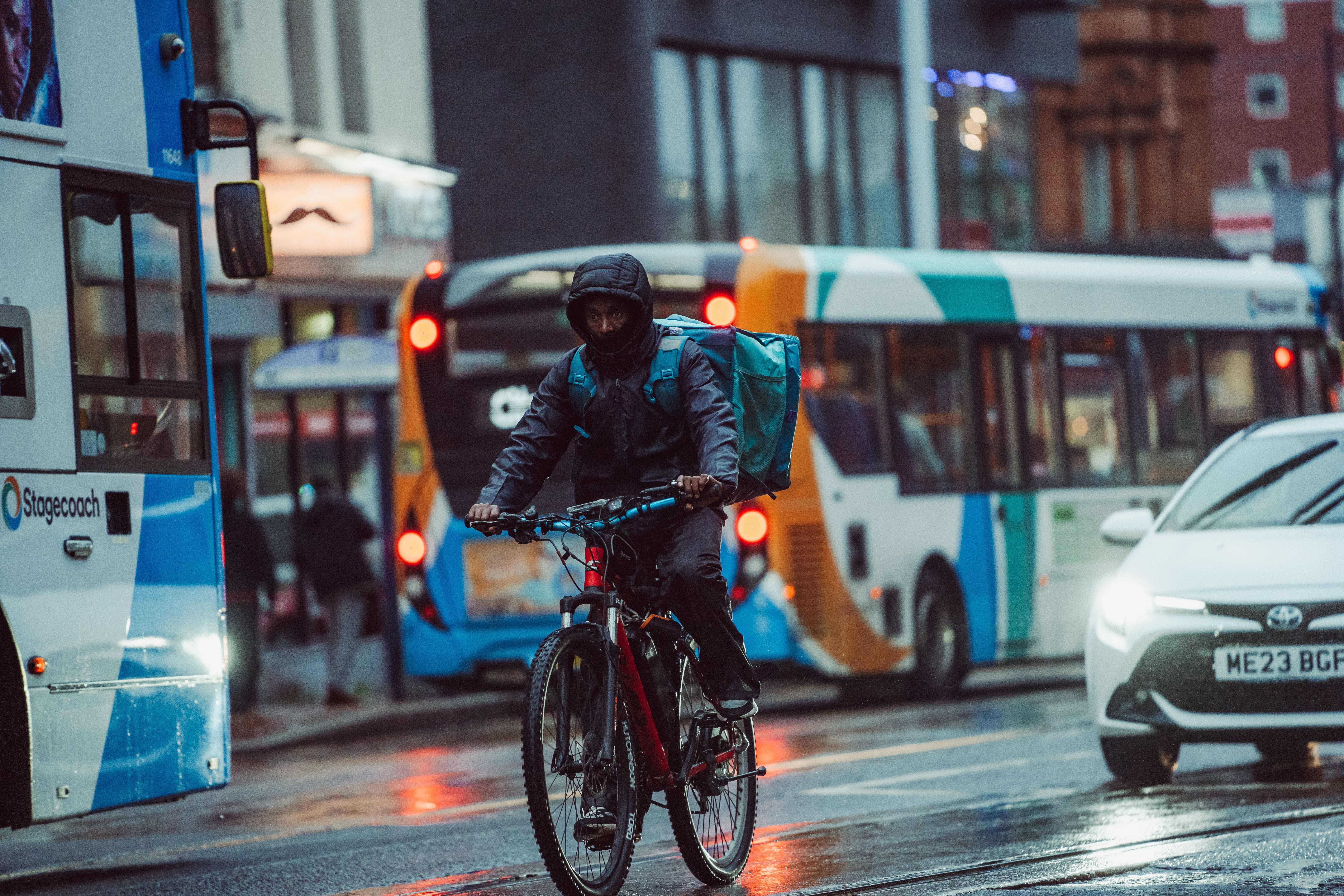Amazon flex cheap bike courier