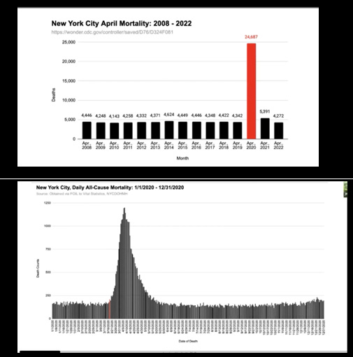 So, what actually happened in NYC over the 11 weeks spanning April 2020?