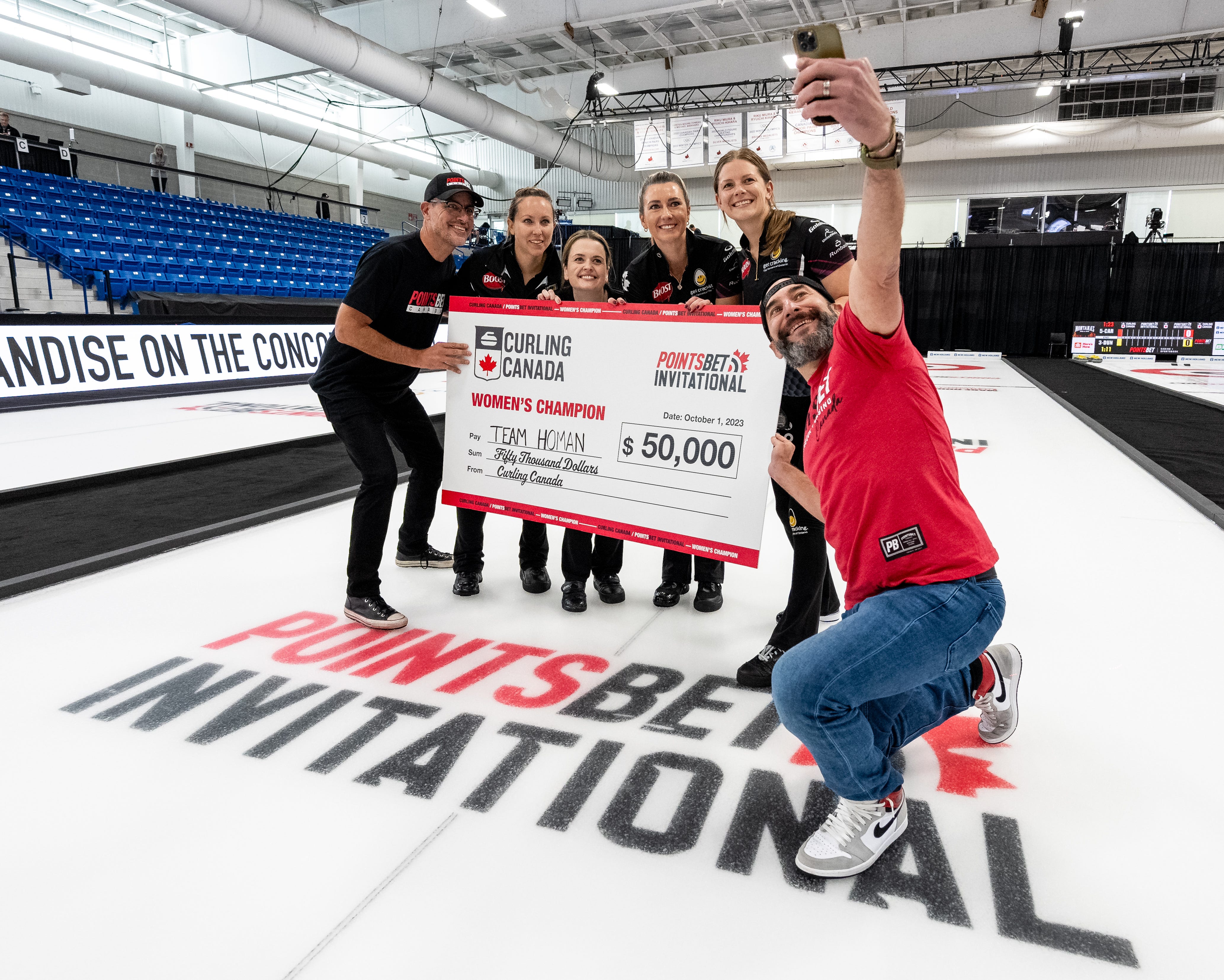 On the 2023 PointsBet Invitational, Sweeping, and Curling Canada