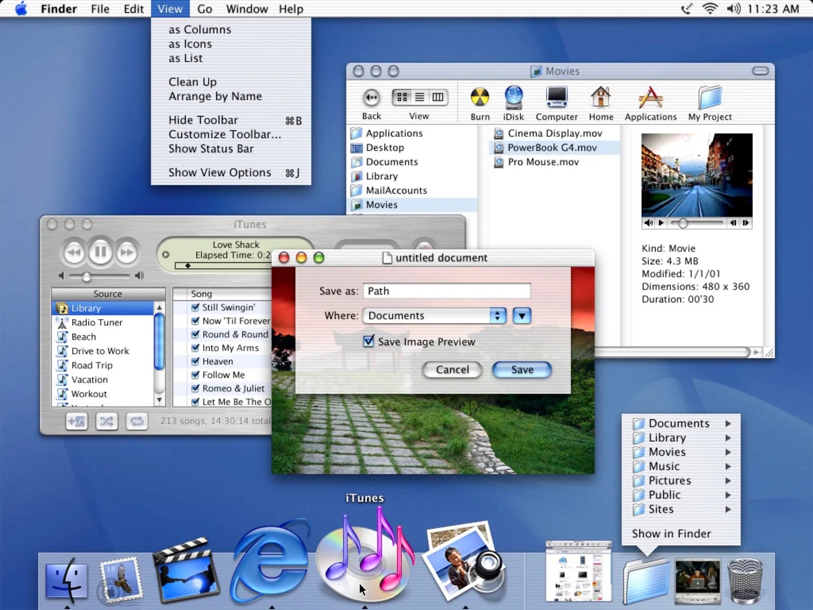 Prototyping the Future: The Director's Cut of Mac OS X followed by