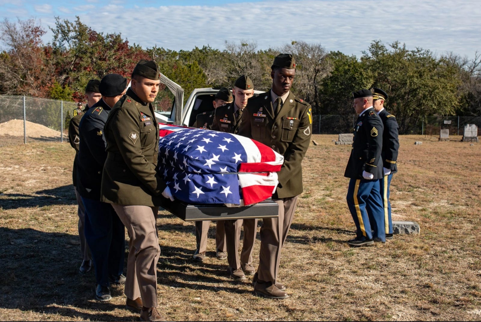 Final Honors for a Fallen Hero