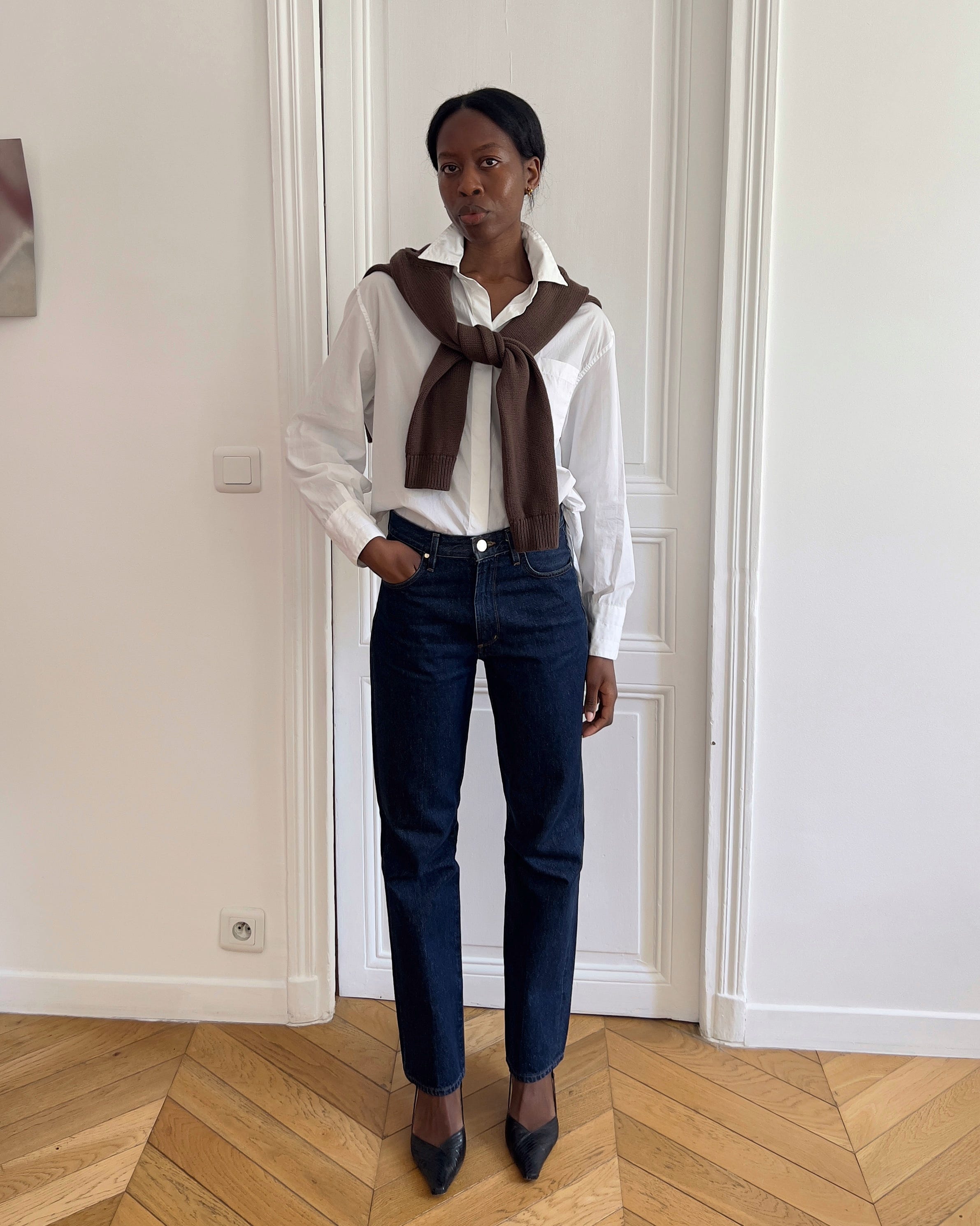 HTW: The Indigo Jeans - by Sylvie Mus - les underdressed