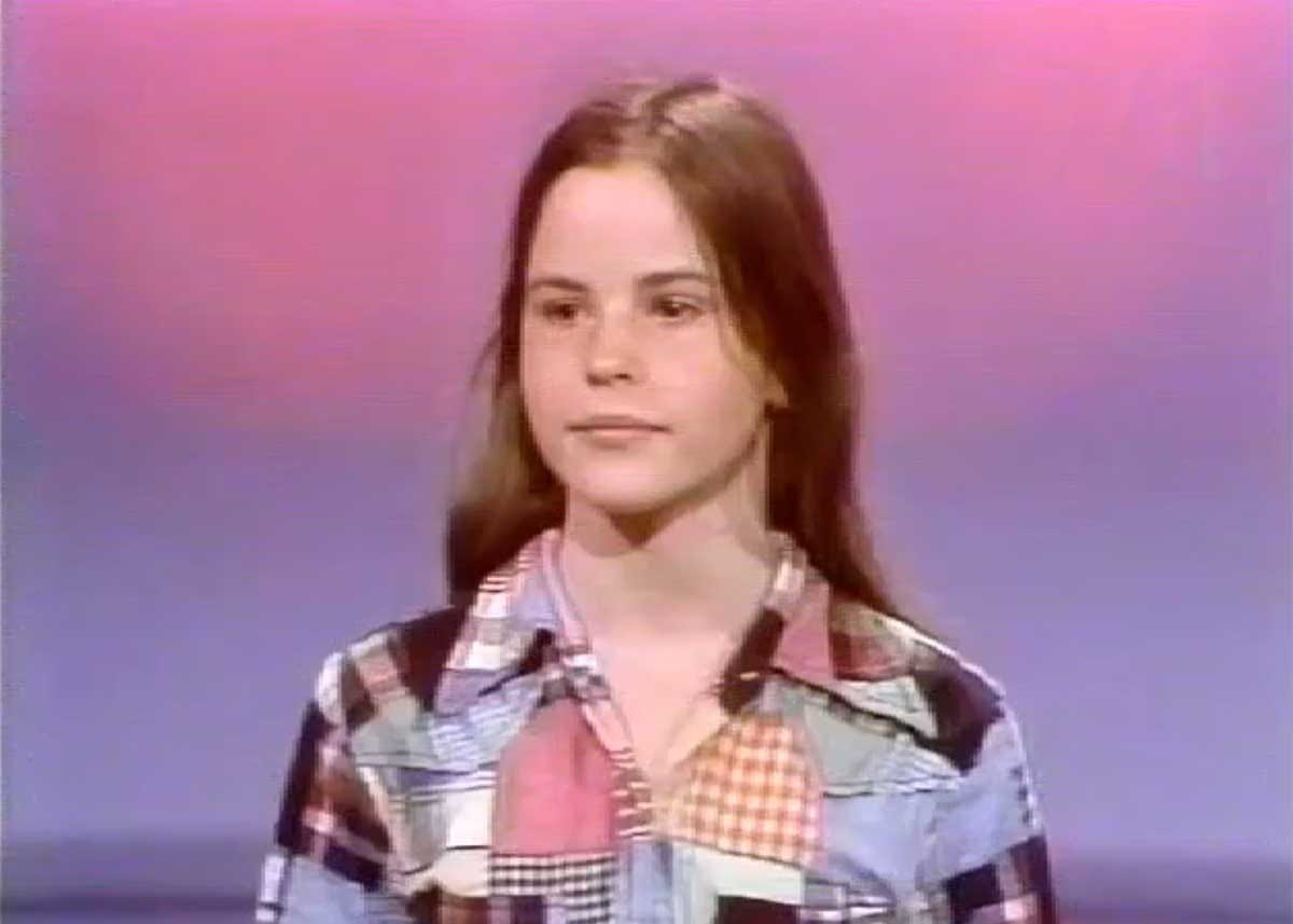 A Young Ally Sheedy on “To Tell the Truth” in 1975