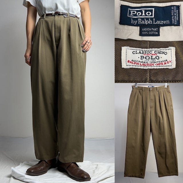 使い勝手の良い Meeting #17: How to buy vintage Polo trousers パンツ