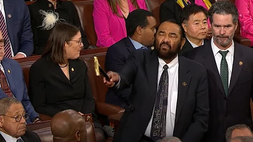 House Republicans Move To Punish Al Green For Standing Up To Trump