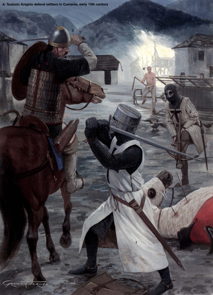 The Teutonic Knights in Transylvania 1211-1225