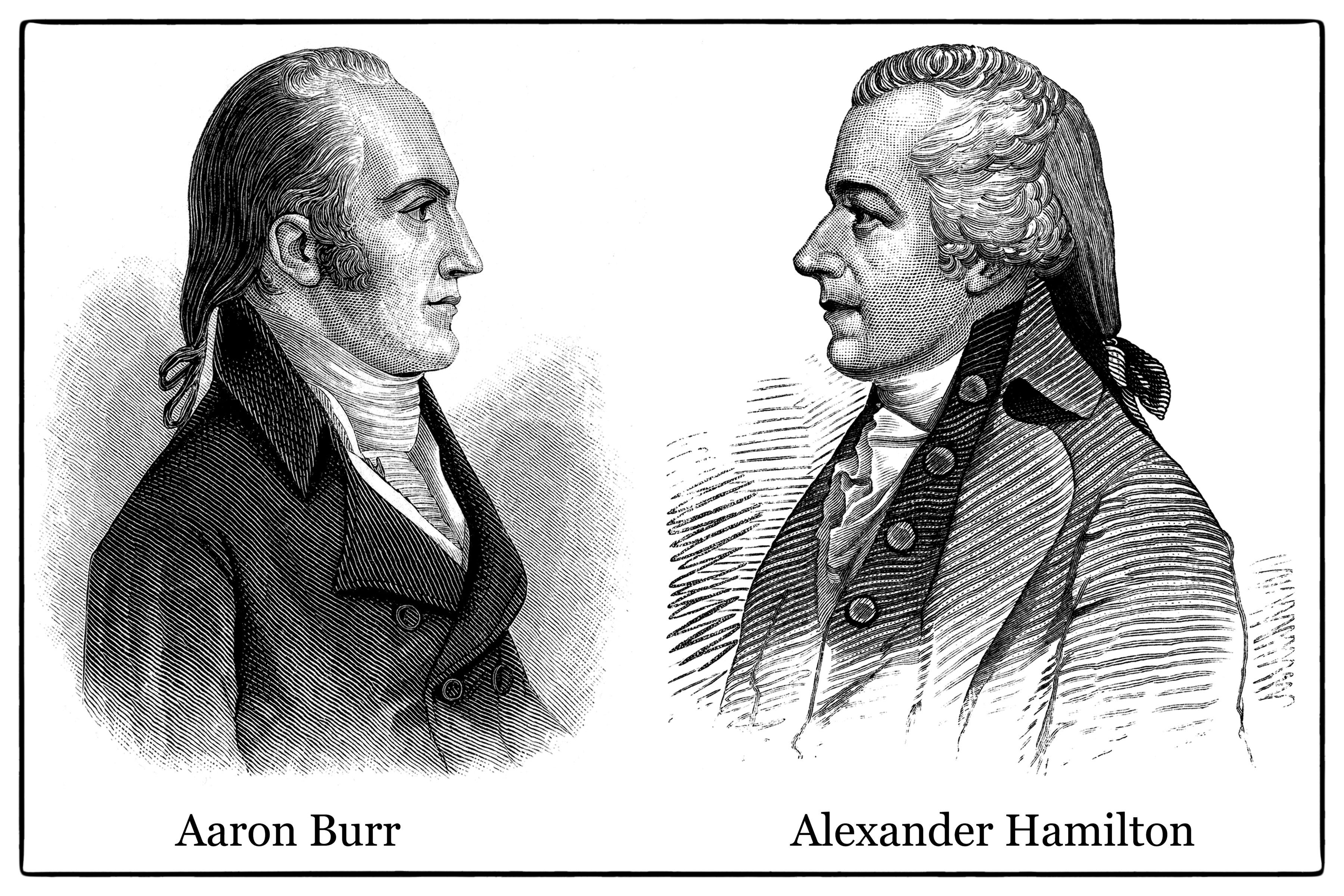 Alexander hamilton aaron burr cheap