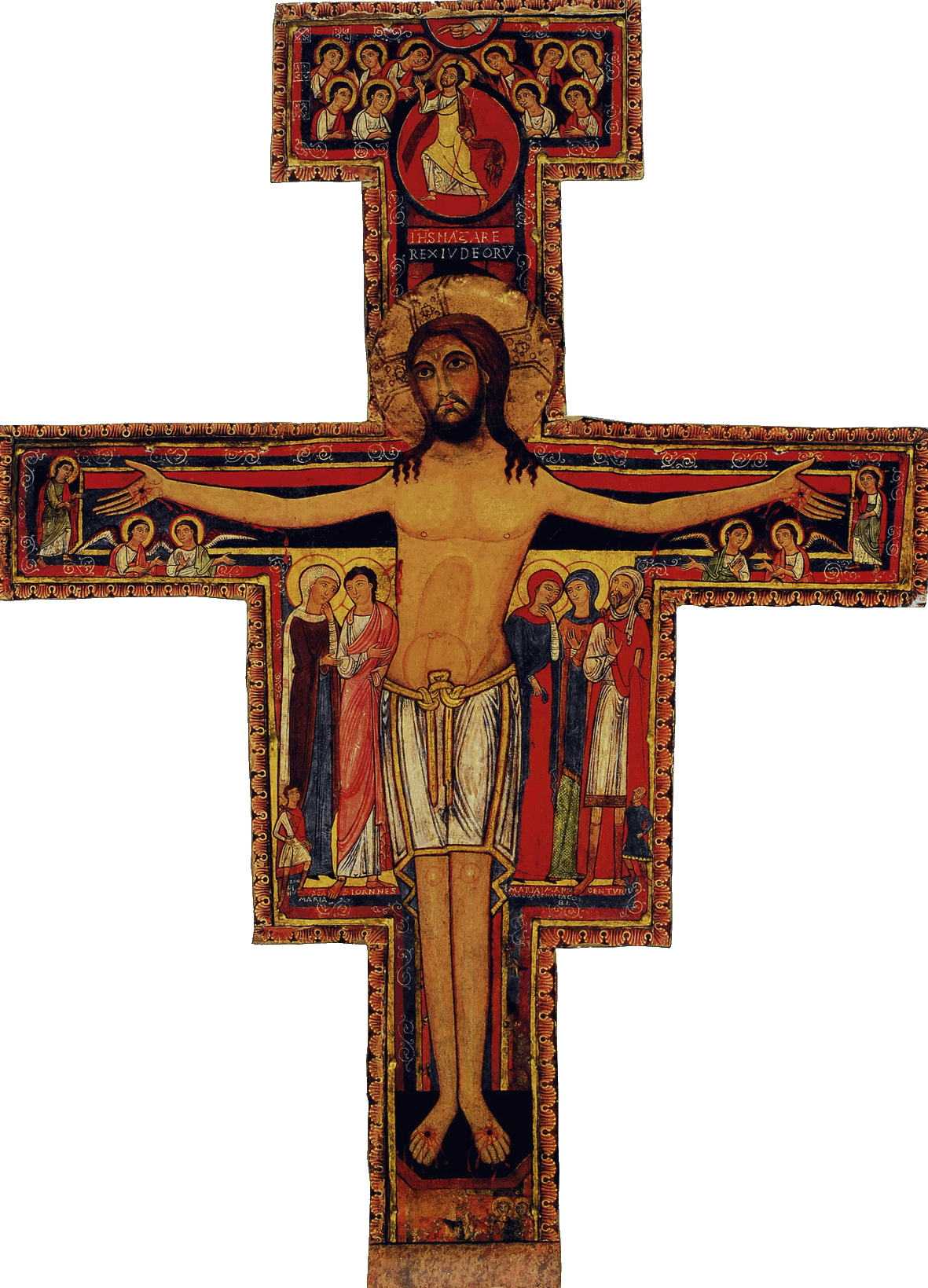 激安ショップ 食品 Ecce Agnus crucifixes panel Umbrian century 13th Dei: 画集