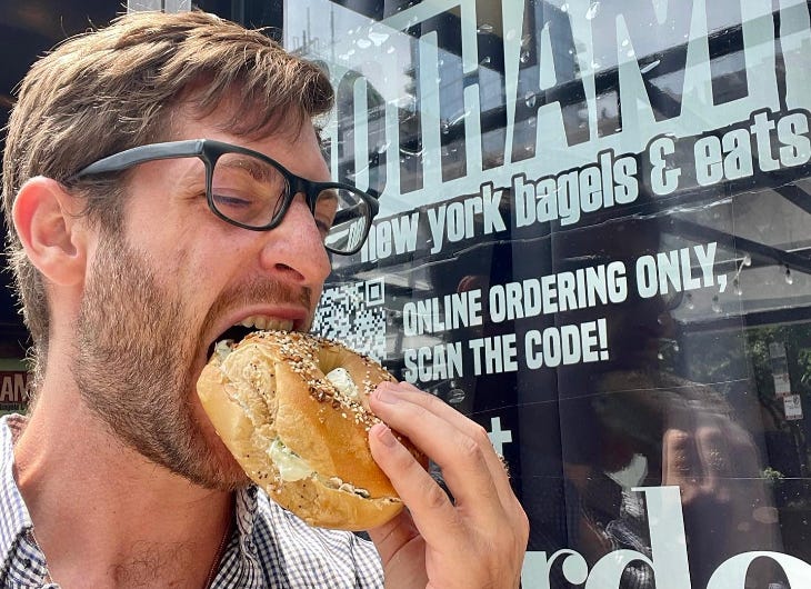Introducing the NYC Bagel Diet! by Anne Kadet CAFÉ ANNE