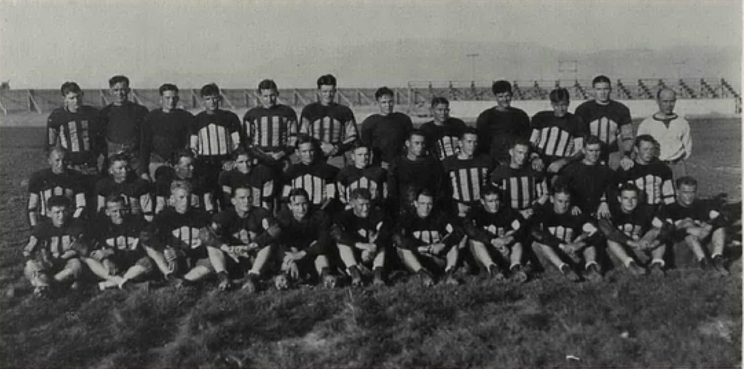Today's Tidbit... The First College Team To Fly To A Game