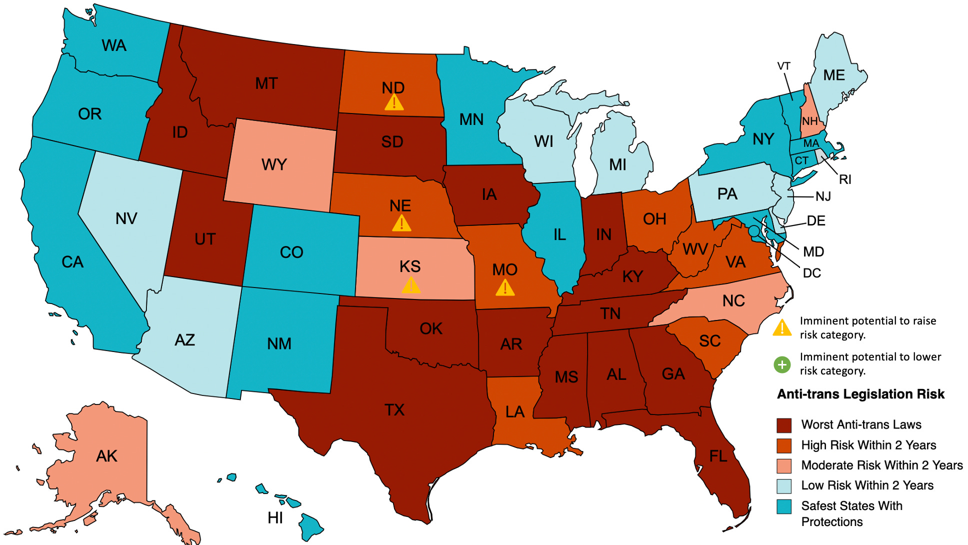 April Anti Trans Legislative Risk Map By Erin Reed april-anti-trans-legislative-risk-map-by-erin-reed