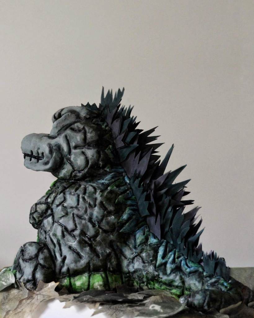 Godzilla cake pan sale